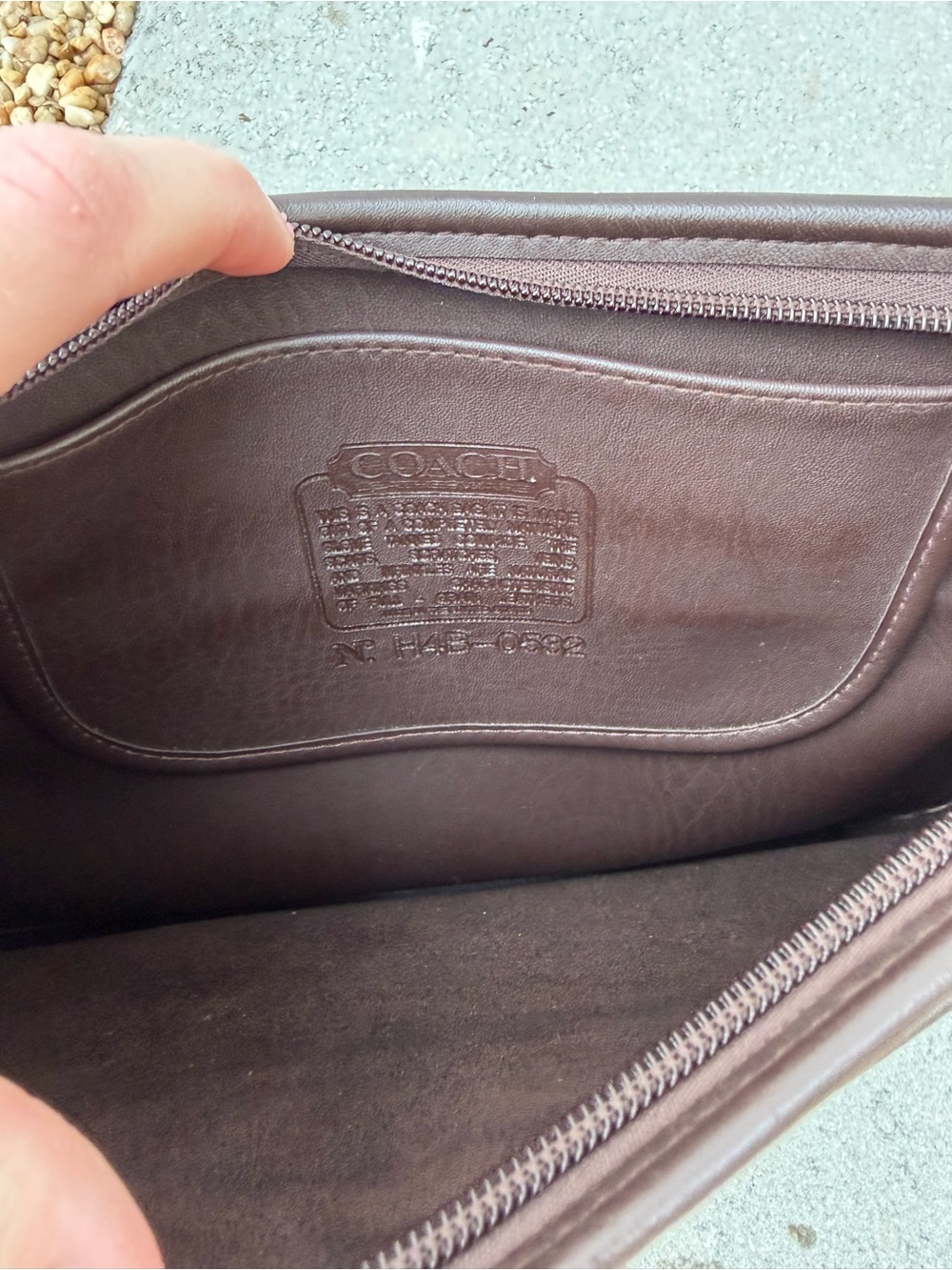 Coach Dark Brown Vintage Whitney Bag - Picture 6 of 6